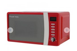 Russell Hobbs 700W Standard Microwave RHMD712 - Red 