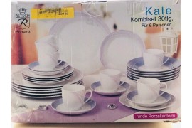 Retsch Arzberg Kate combination service 30 pieces round for 6 people / porcelain / lightly decorated 