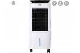 BLACK+DECKER BXAC65001GB Air Cooler, 3 Speed Settings with 7 Litre Water Tank, Soft Touch Control, 65 W, White