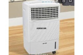 10 LITRE EVAPORATIVE AIR COOLER, ICE WATER FAN HUMIDIFIER, AIR CONDITIONER WITH REMOTE, WHITE