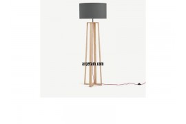 Wooden floor lamp 