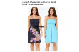 2 pack Bandeau dresses size 16/18