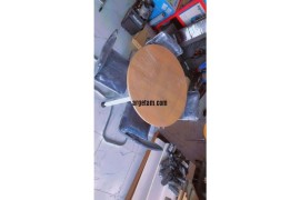Four chairs and dining table set