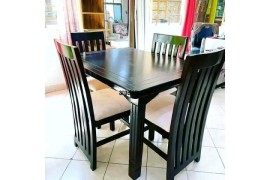 dining chairs and table